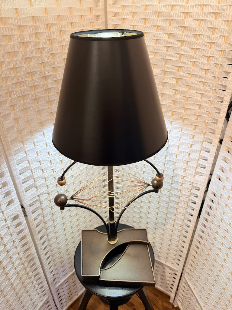 TESLA LAMP HAND FORGED METAL LAMP