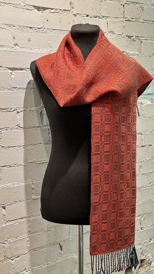 TENCEL HANDWOVEN SCARF - SS141