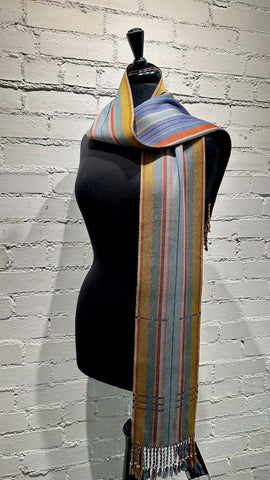 Tencel and Bamboo Hand Woven Scarf - SS152