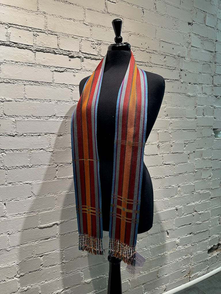 Tencel and Silk Hand Woven Scarf - SS161