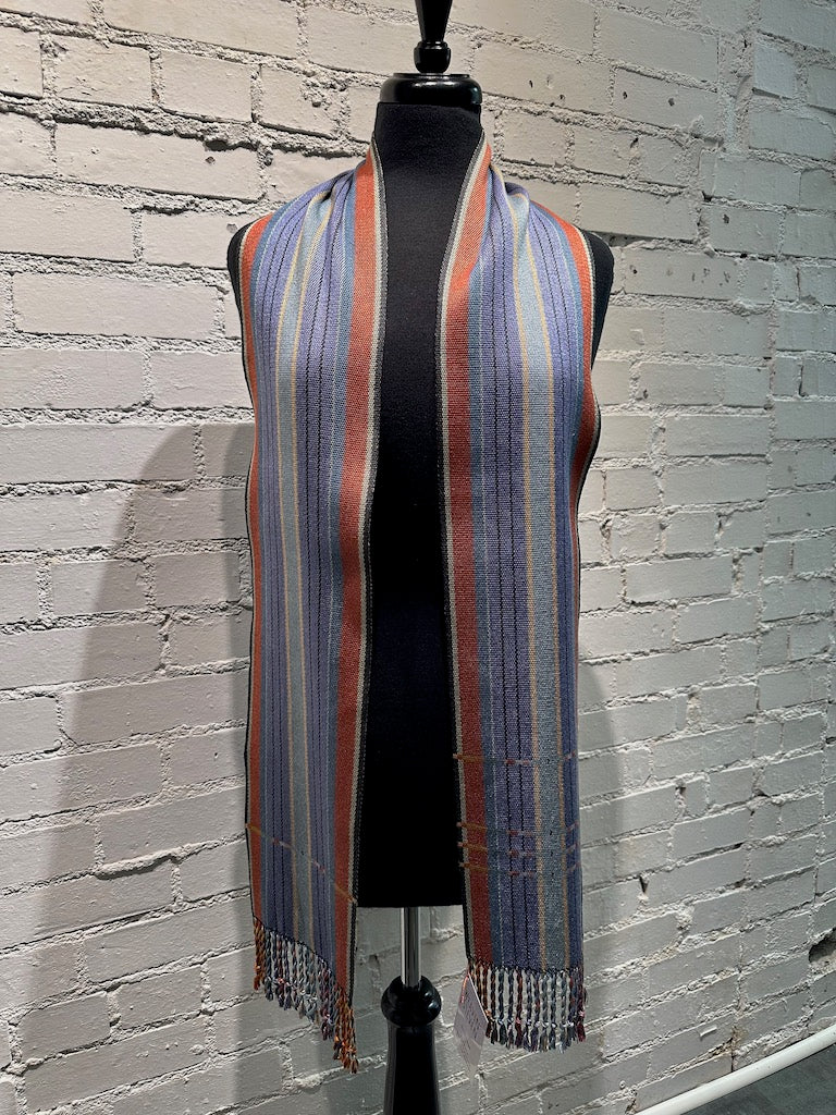 Tencel and Bamboo Hand Woven Scarf - SS162