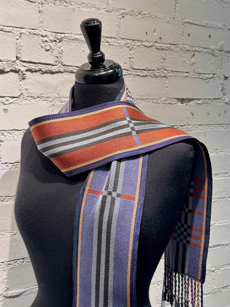 Tencel and Bamboo Hand Woven Scarf - SS163