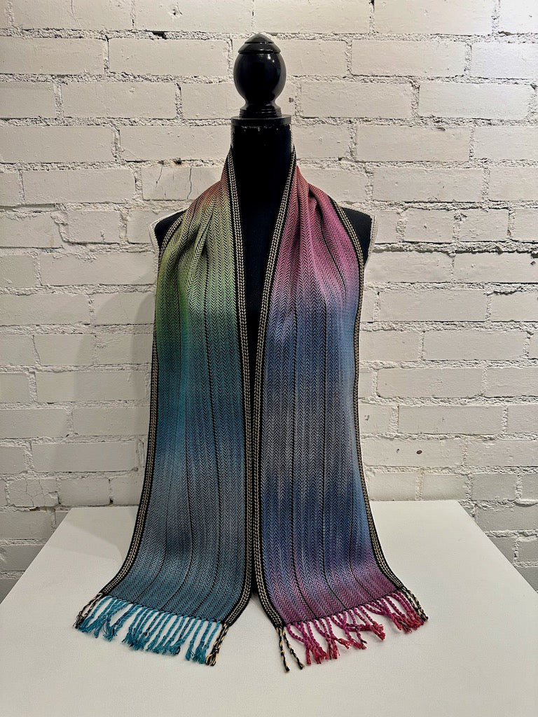 TENCEL, COTTON AND BAMBOOHand Woven Scarf - SS191B