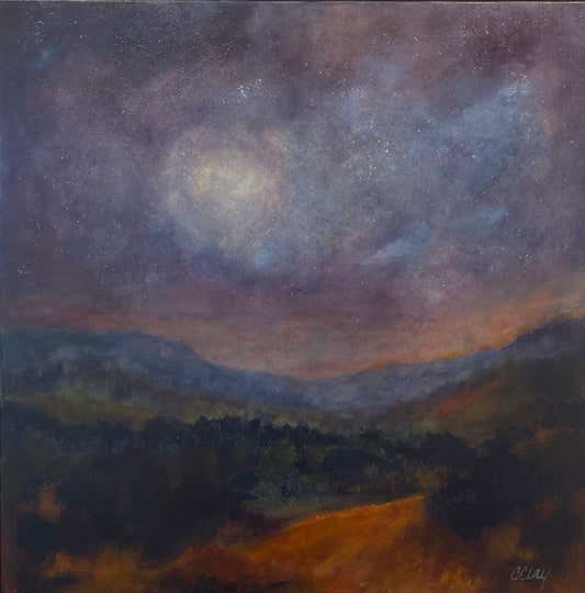 "SILENT CONVERSATIONS" Original Acrylic Painting/Framed