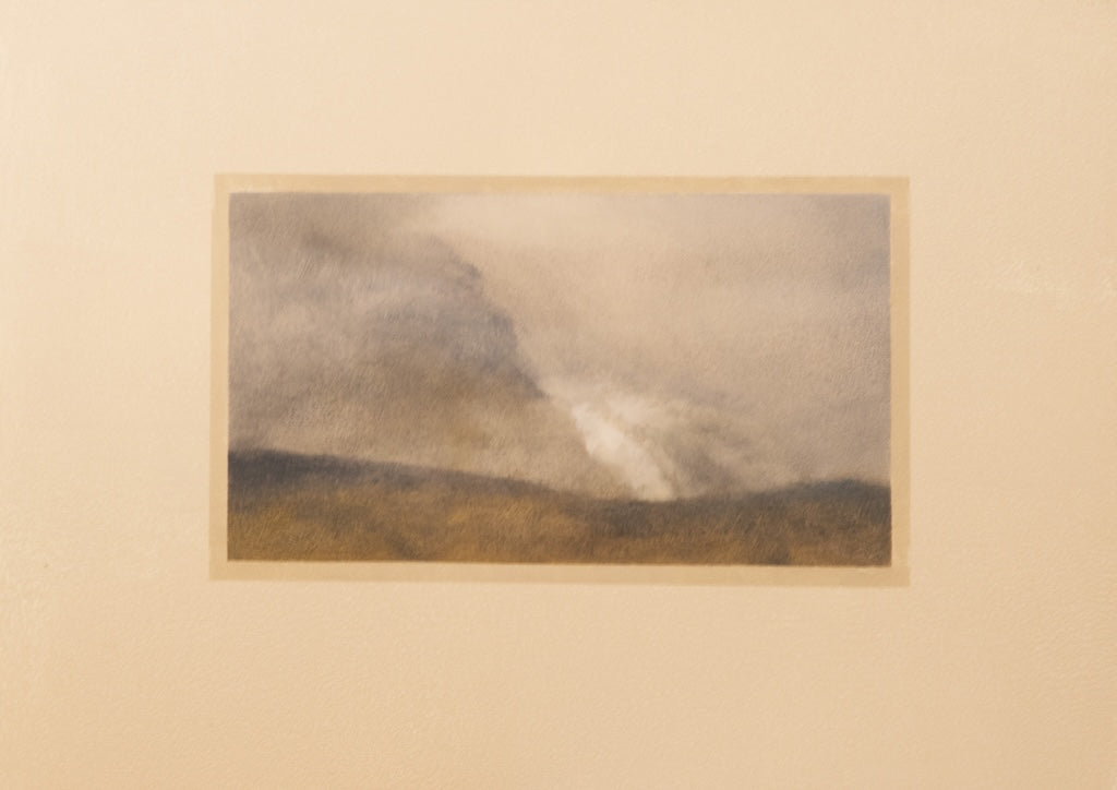 "STARTLEMENT" ORIGINAL OIL ON PANEL/FRAMED