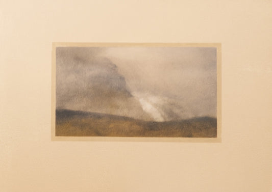 "STARTLEMENT" ORIGINAL OIL ON PANEL/FRAMED
