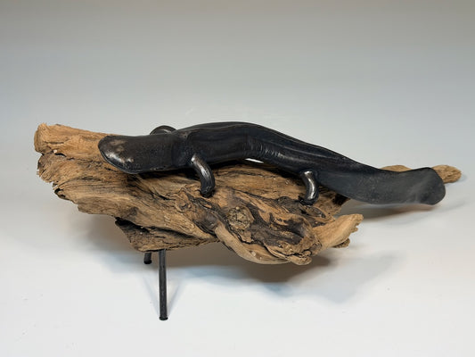 HELLBENDER 4 MIXED MEDIA SCULPTURE