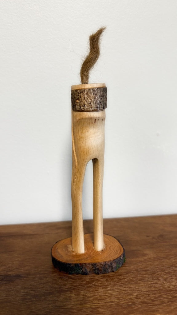 "SECOND CHANCE 29" HAND CARVED WOOD SCULPTURE VG29