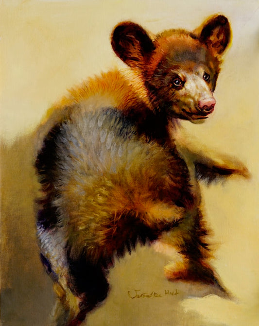 "ORSON" ORIGINAL OIL ON LINEN/FRAMED