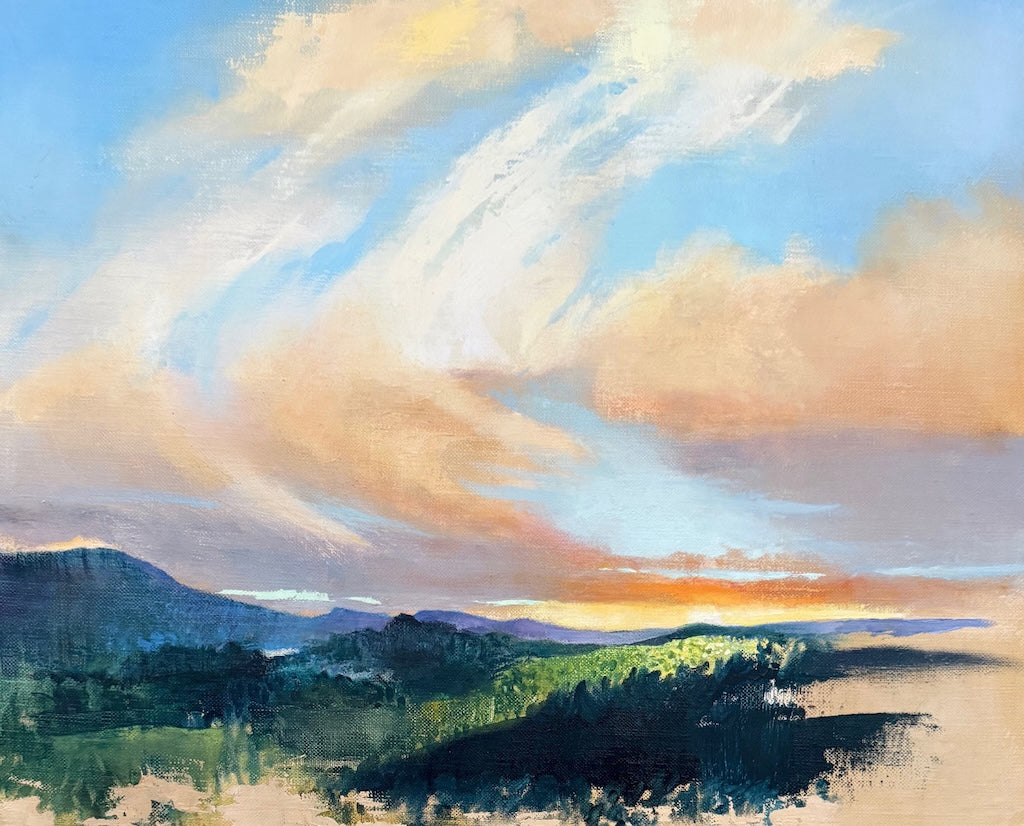 "PROMISE" ORIGINAL OIL ON LINEN/FRAMED