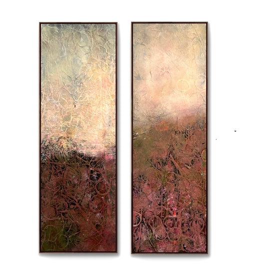 "ENTANGLEMENT" ORIGINAL OIL PAINTING ON PANEL
