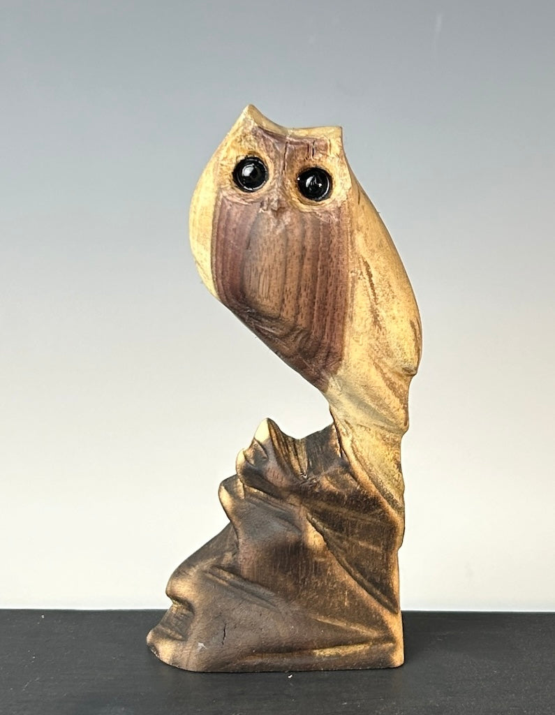 "WILD SPIRIT" WALNUT WOOD SCULPTURE