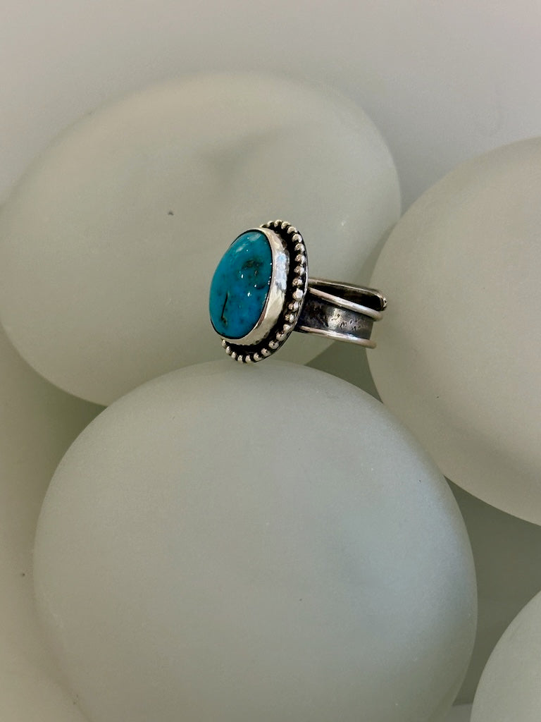 SLEEPING BEAUTY TURQUOISE RING WK126