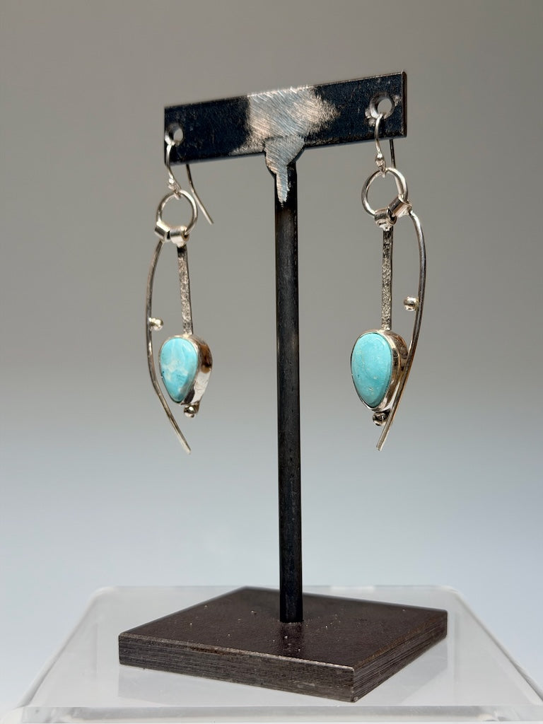 KINETIC TURQUOISE EARRINGS WK129