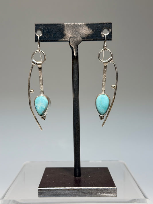 KINETIC TURQUOISE EARRINGS WK129