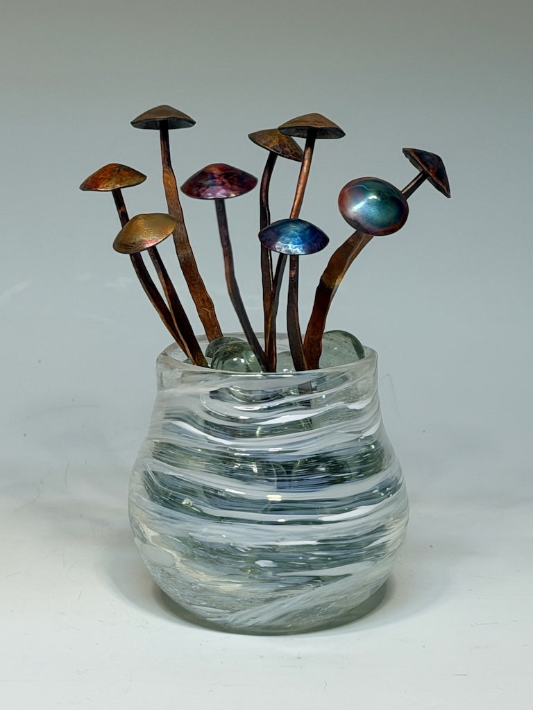 MINI MUSHROOM COPPER BOOKMARKS