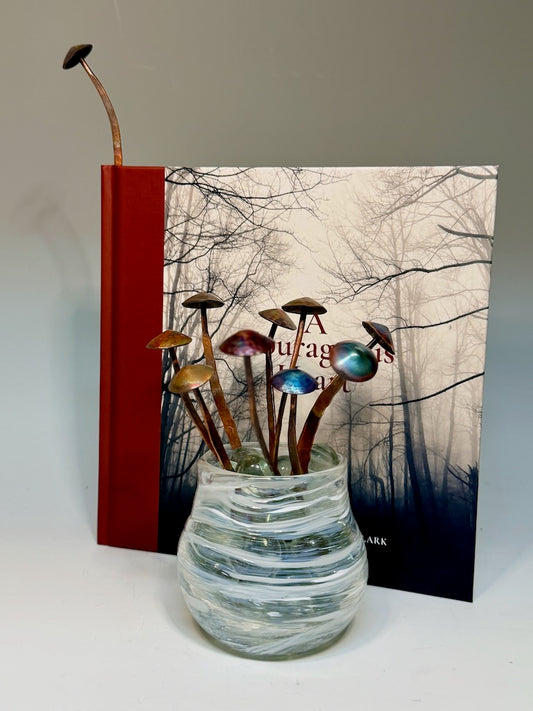 MINI MUSHROOM COPPER BOOKMARKS