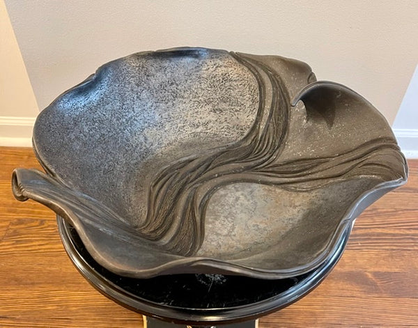“Rivers Edge” Hand Built Ceramic Vessel