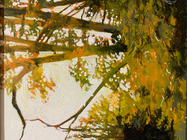 “Fall Study I”  Original Custom Framed Oil Painting
