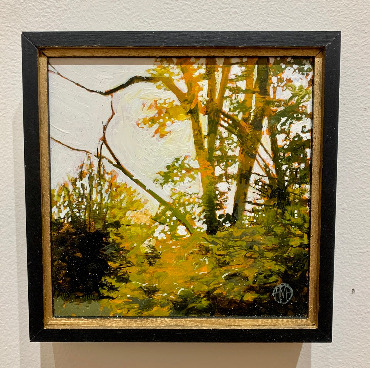 “Fall Study I”  Original Custom Framed Oil Painting