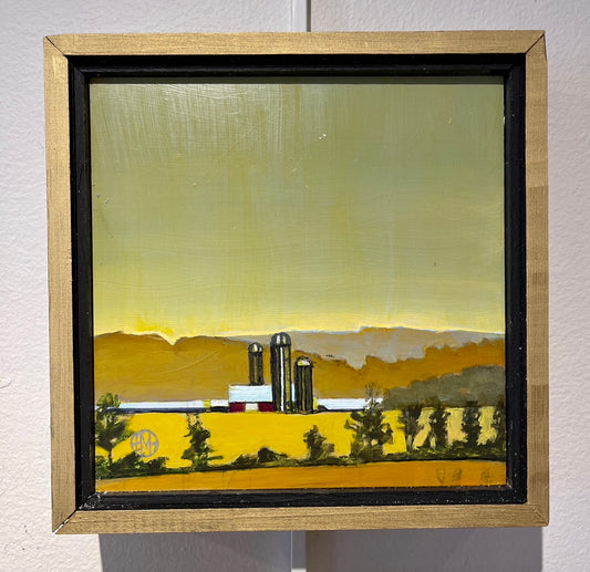 “Fall Study 12” Original Custom Framed Oil Painting