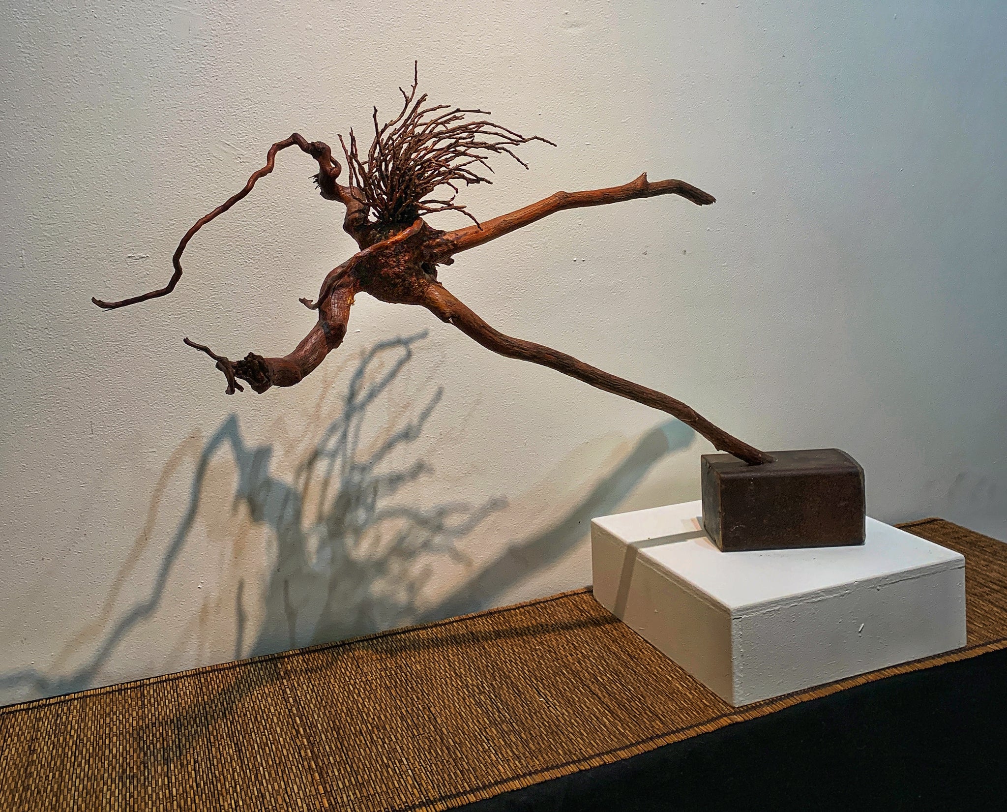 “Running in the Woods” - Abstract 3D Sculpture