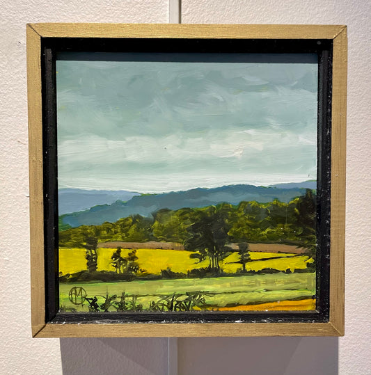 “Fall Study 8” Original Custom Framed Oil Painting