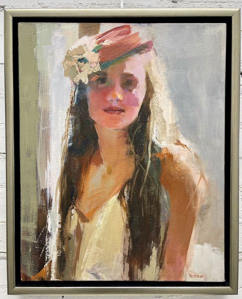 "A HAT FROM SANTA FE" Original Oil on Canvas/Framed