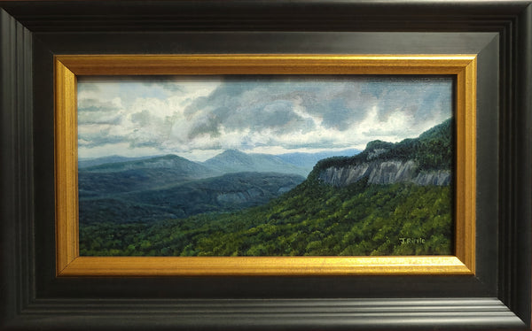 "SUMMER CLOUDS WHITE SIDE MOUNTAIN" Original Framed Oil Painting