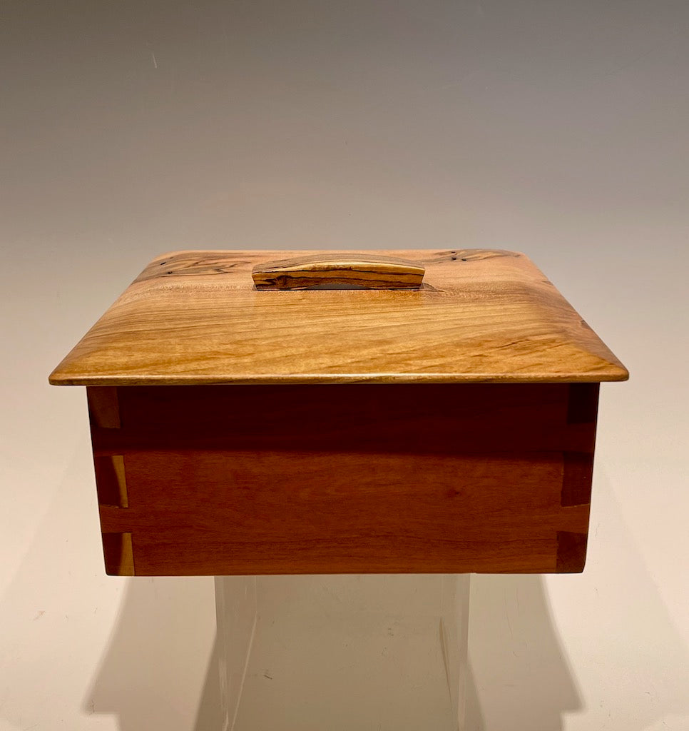 Medium Mixed Wood Jewelry Box BGB0622.1