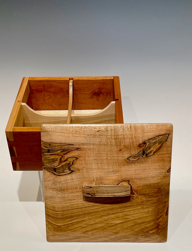 Medium Mixed Wood Jewelry Box BGB0622.1