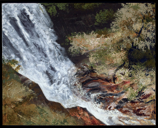 "DRY FALLS" Original Oil on Linen Framed