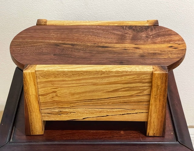 Walnut and Spalted sycamore Large Jewelry Box BGB009
