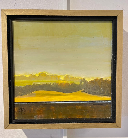 “Fall Study 10” Original Custom Framed Oil Painting