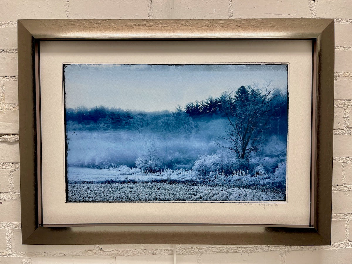 "FIELD OF REST" Framed Photography
