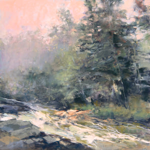 "Spring Rush” Framed Original Pastel Painting