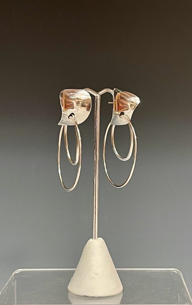 Sterling Silver "Hoopie" Earrings MB121E