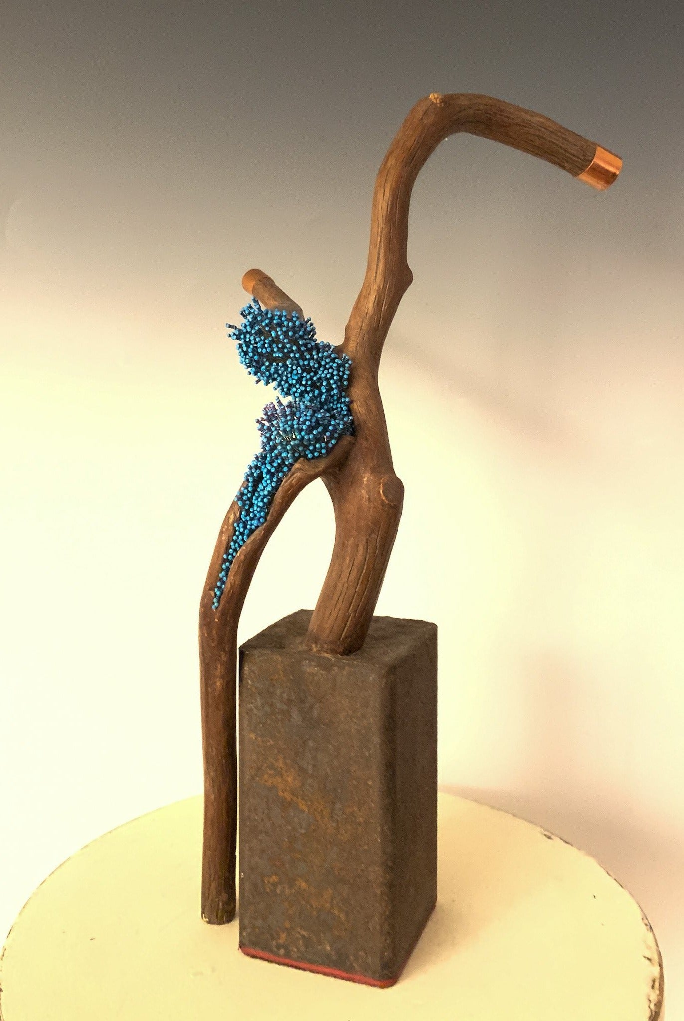 Abstract Thought I - Mixed Media 3D Sculpture