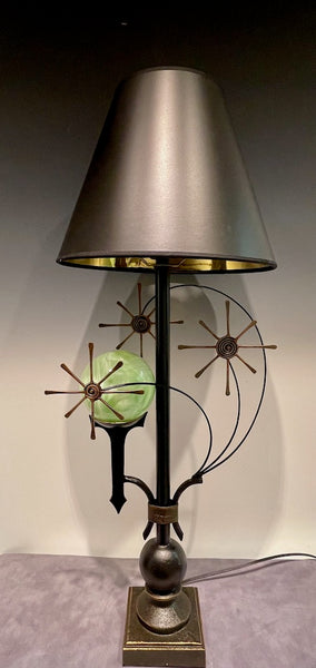 MOON AND STAR Table Lamp with Black Shade