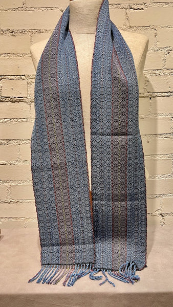 Bamboo and Tencel Hand Woven Scarf - SS103