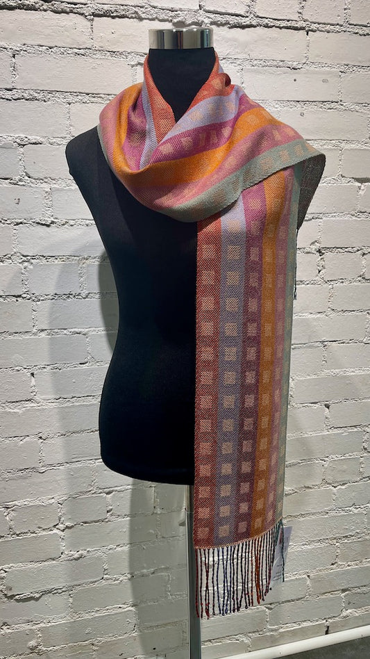 TENCEL HANDWOVEN SCARF - SS196