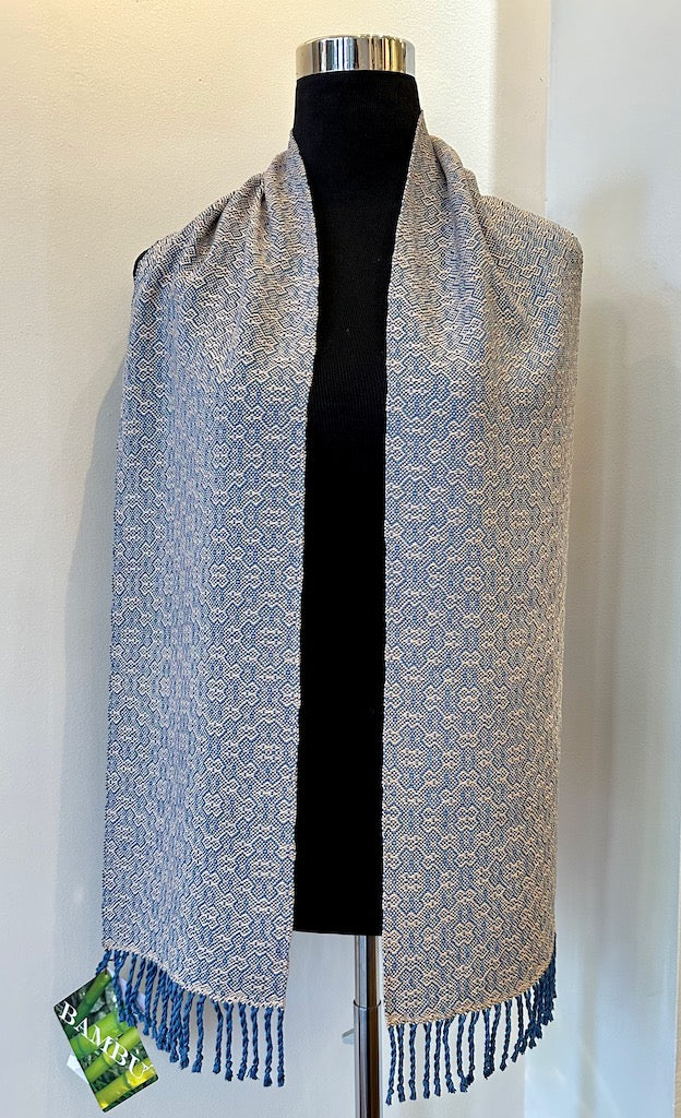 BAMBOO HANDWOVEN SCARF - SS134